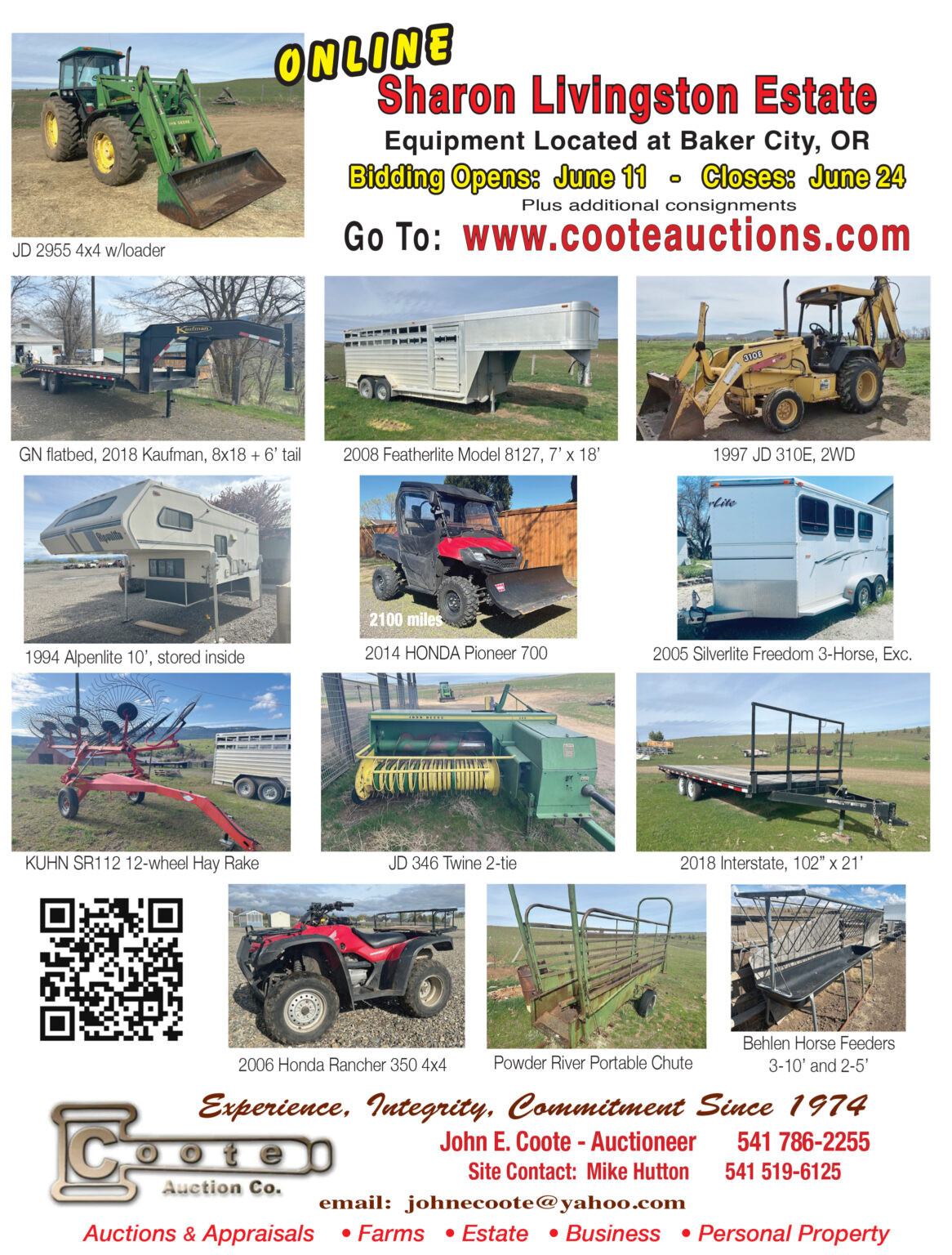Welcome [cooteauctions.com]